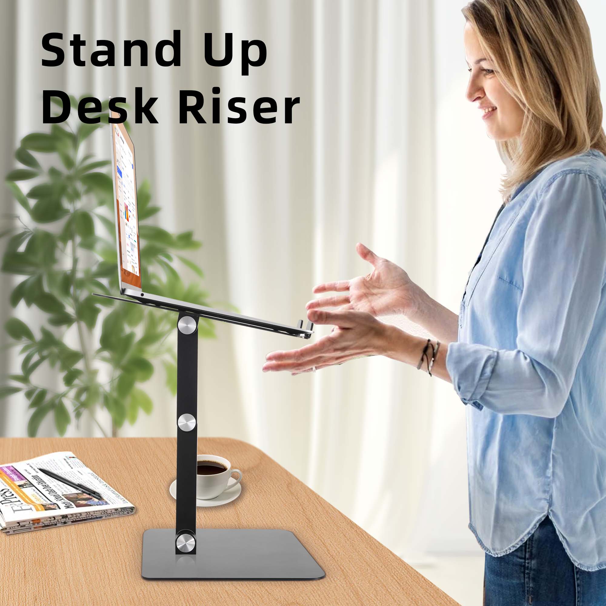 Compact Foldable Laptop Stand for Small Spaces: The Perfect Desk Upgrade