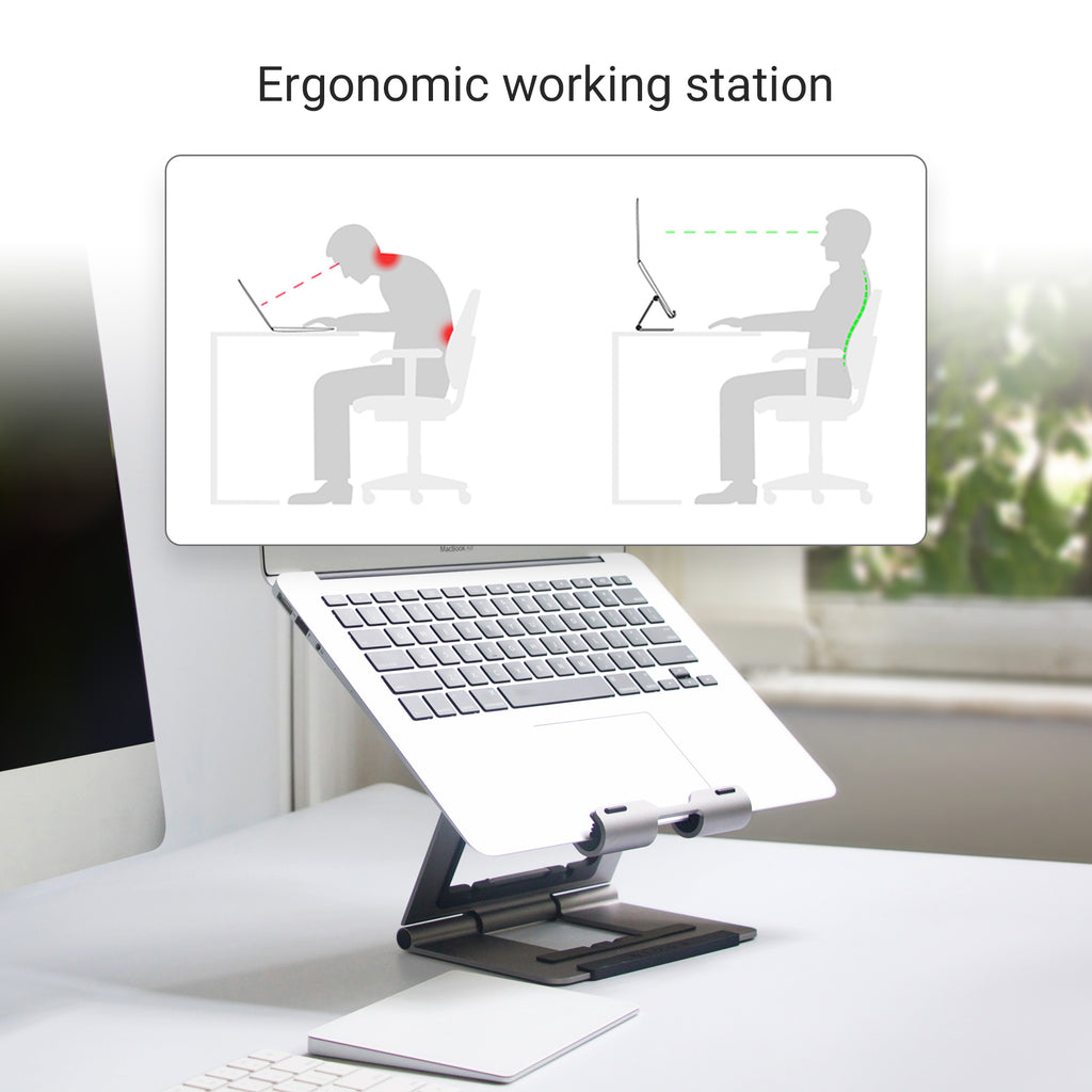 Enhance Your Posture and Ergonomics with Rmour Portable Stand: The Ultimate Design for Comfort