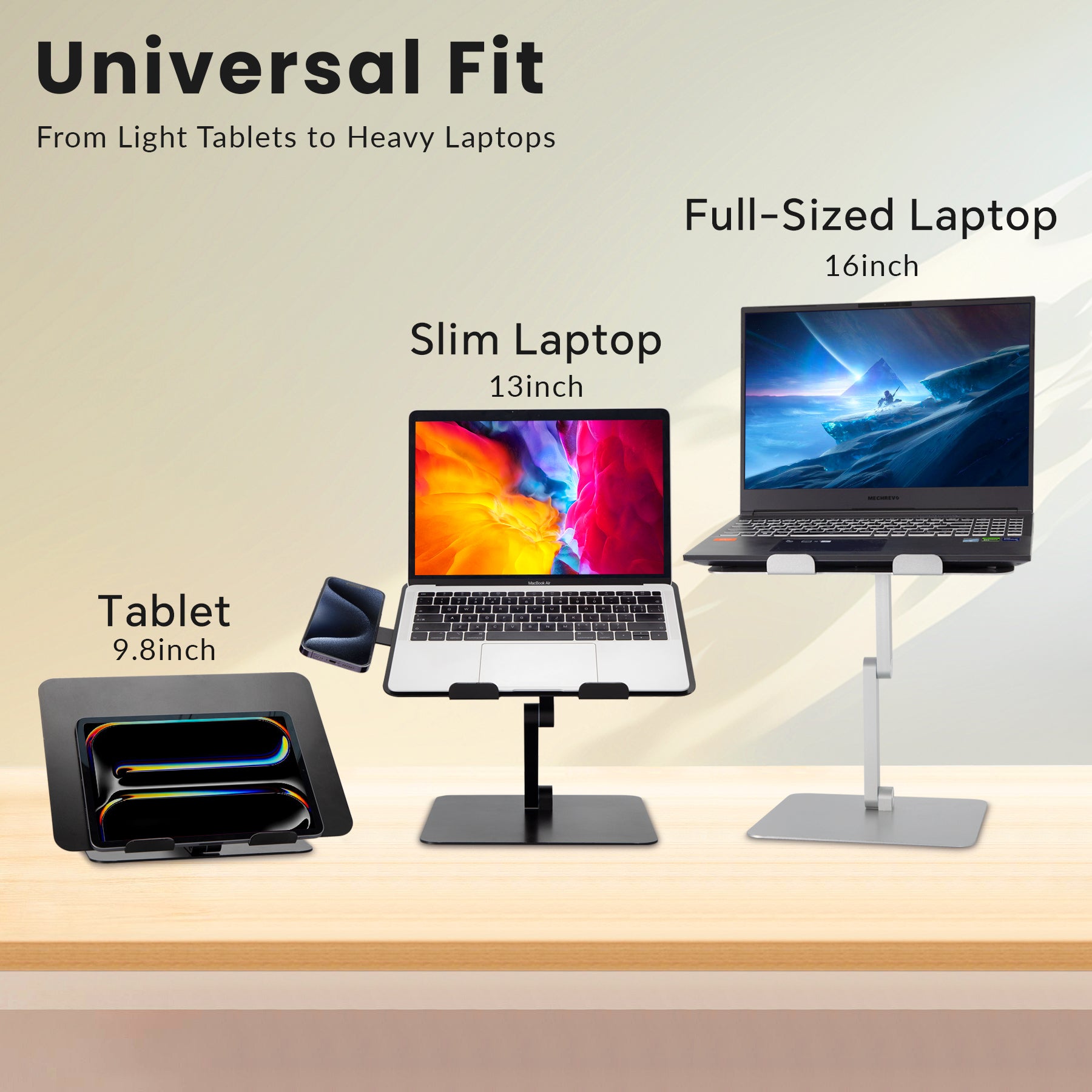 MT3 Adjustable Laptop Stand | Magnetic Board