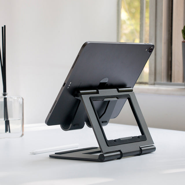 Rmour foldable iPad tablet stand space gray